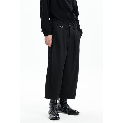 TERRAINCOGNITA2020G系列新款宽松休闲垂感九分西裤百搭男女同款 商品图0