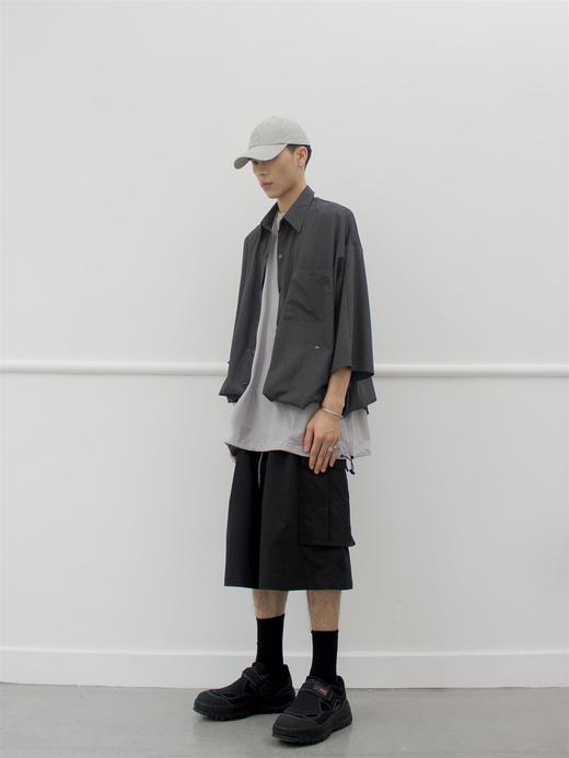 49PERCENT(49%) 20SS 太空灰多形态西装衬衫外套 商品图3