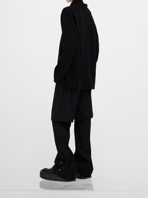 49PERCENT(49%)黑色高领毛衣长袖打底中性修身 商品图2