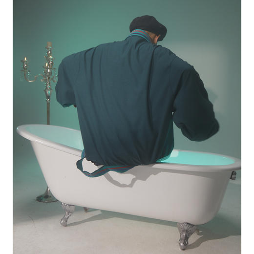 UMAMIISM 有茂密声 21SS 破损下摆棒球融合衬衫 商品图4