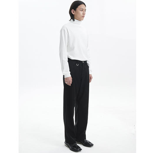 TERRAINCOGNITA2020G系列宽松廓形高领绣花打底卫衣百搭休闲男女 商品图2