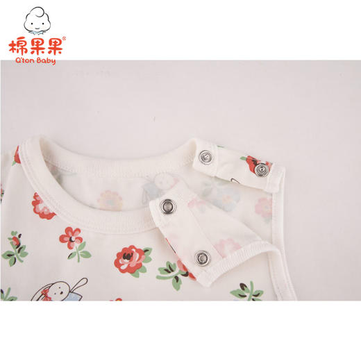 棉果果夏季女童满印网纱连体衣M222727221312 商品图4