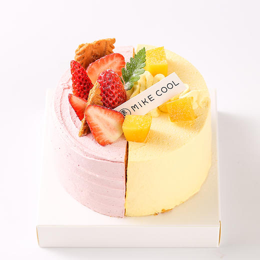 女神双拼5#蛋糕（立减10元）3.8号~3.10号到店自提。所有门店都可自提（卡券） 商品图5