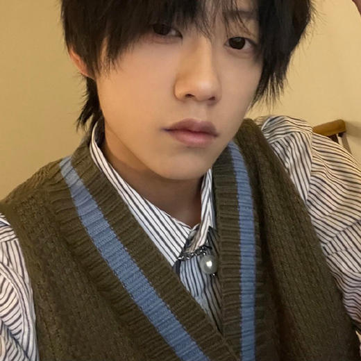 MODITEC 20SS 常青藤学院风针织撞色坎肩背心许佳琪 李润祺同款 商品图1