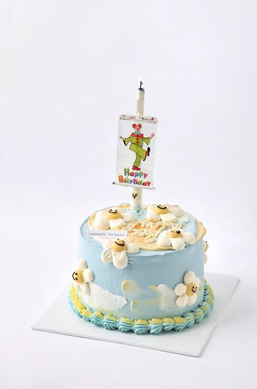 开心花朵蛋糕（赠送小丑蜡烛） 商品图1