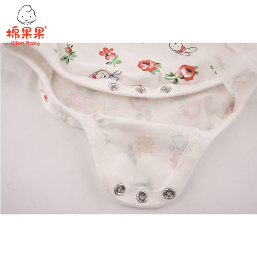 棉果果夏季女童满印网纱连体衣M222727221312 商品图3
