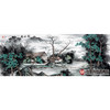 李泽江《闲居图》68*178cm 山水横幅作品 办公室/客厅挂画 商品缩略图1