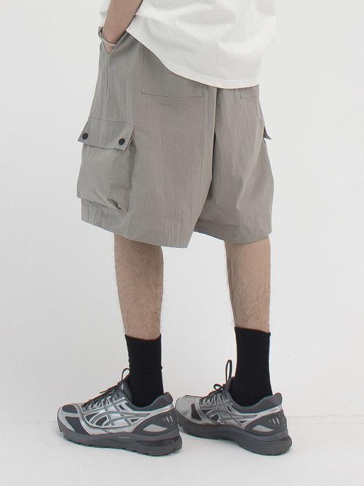 49PERCENT 原创设计2色口袋廓形工装短裤高级简约 商品图0