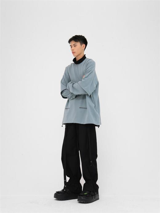 49PERCENT(49%)三色假两件太空卫衣简约街头 商品图2