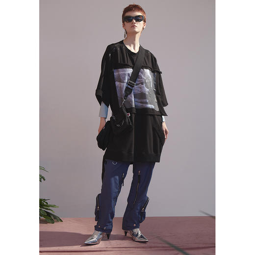 UMAMIISM 20SS 城市的浪漫运作  宽松休闲复古版型多口袋登山裤 商品图1