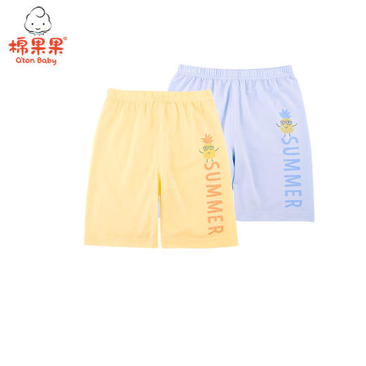 棉果果夏季新品内衣男童莫代尔七分裤M201201421239 商品图0