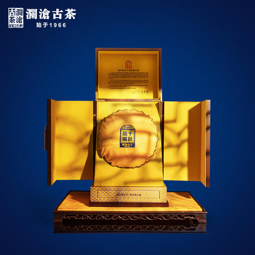 澜沧古茶2021年千秋龙团景迈古树春茶普洱茶生茶金瓜2500g 商品图3