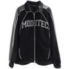 MODITEC 21春夏 做旧印花复古运动夹克 3M反光装饰线丝绒拼接外套 商品缩略图4
