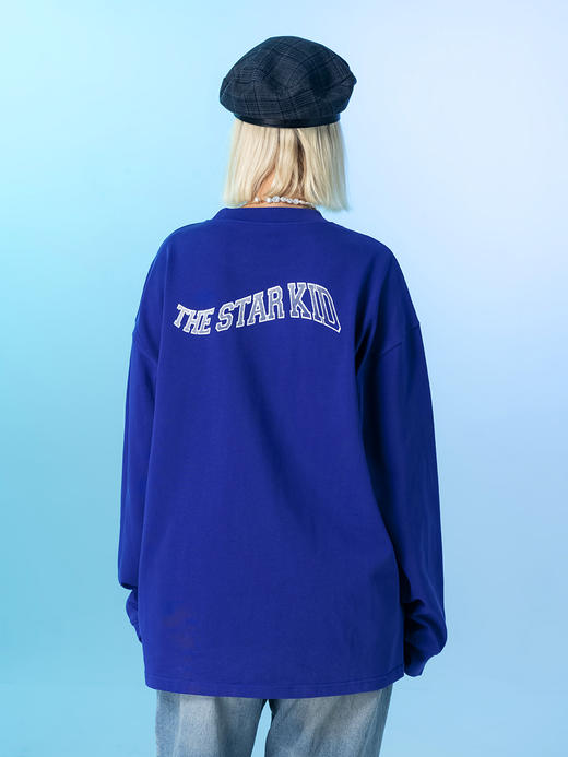 MODITEC 20FW STAR KID 主题印花荧光色长袖TEE 宽松薄款长袖 商品图2