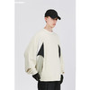 ATTEMPT SS21锐角穿插圆领卫衣国潮拼接撞色情侣廓形休闲无帽卫衣 商品缩略图2