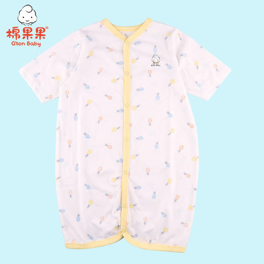 棉果果夏季内衣男童女童纯棉汗布睡袋M205570421244 商品图0