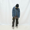 MODITEC 20秋冬新款 棋盘格牛仔外套 牛仔秋装夹克男女上衣休闲装 商品缩略图3