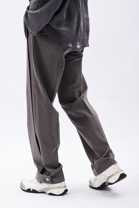 TERRA INCOGNITA 20SS 新品3D镭射标立体剪裁休闲西装长裤