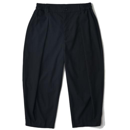 MODITEC 20SS松紧腰立体剪裁休闲九分西裤垂坠宽松夏装新款阔腿裤 商品图4