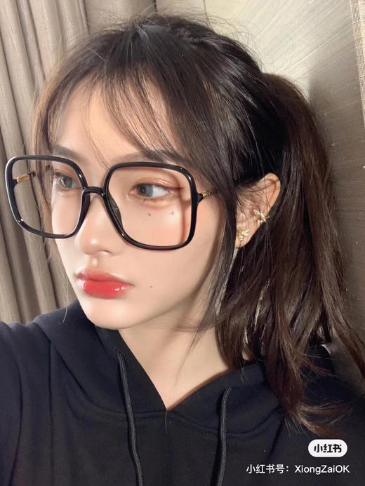 Dior👓cd 超轻环氧树脂大框素颜镜 商品图2