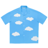 MODITEC云朵刺绣古巴短袖衬衫蓝天白云宽松OVERSIZE何洛洛同款 商品缩略图3