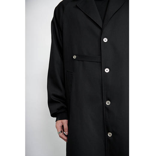 TERRAINCOGNITA20AW宽松廓形质感百搭西装大衣中长款风衣男女2.0 商品图3