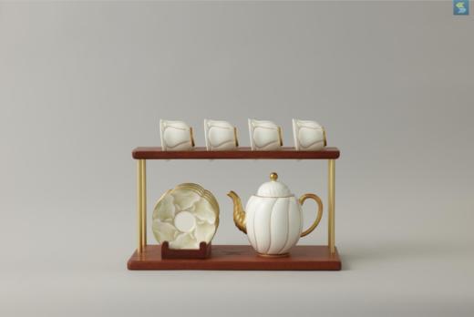 永丰源盛世玉兰10头茶具 商品图3