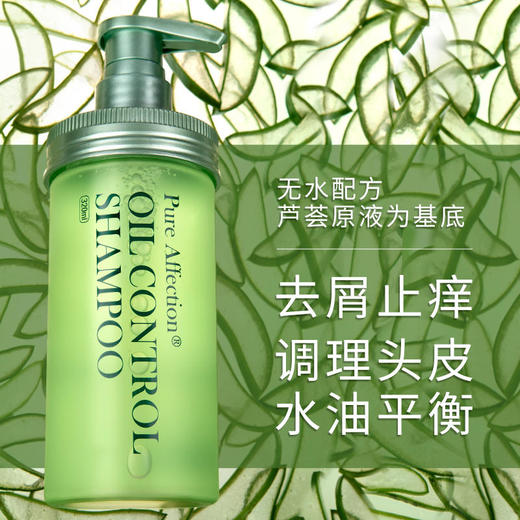 【头皮“营养液”】温和清洁清爽控油去屑止痒强韧秀发植物调理呵护毛囊无水配方芦荟原液基底芦荟控油洗发水 商品图1