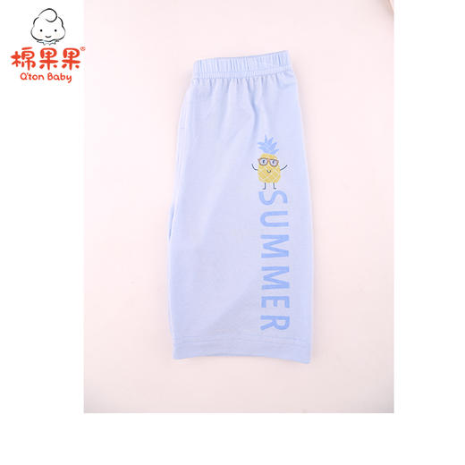 棉果果夏季新品内衣男童莫代尔七分裤M201201421239 商品图3