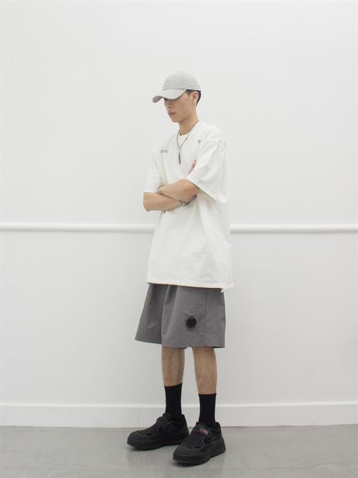 49PERCENT(49%) 20SS 白色专辑改良设计短袖 商品图2