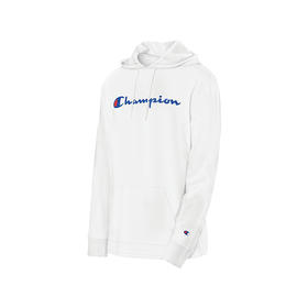 CHAMPION冠军 秋冬季 草写LOGO 连帽长袖 运动休闲卫衣 套头衫 男女同款【偏大建议拍小一码】 S码