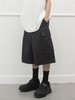 49PERCENT(49%) 20SS 黑色超大轮廓7分裤 商品缩略图1