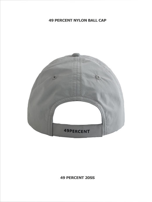 49PERCENT(49%) 20SS机能防水印花鸭舌帽棒球帽 商品图1