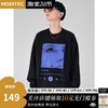 MODITEC 20FW 人像音乐印花圆领宽松长袖 潮流宽松廓形圆领卫衣 商品缩略图0