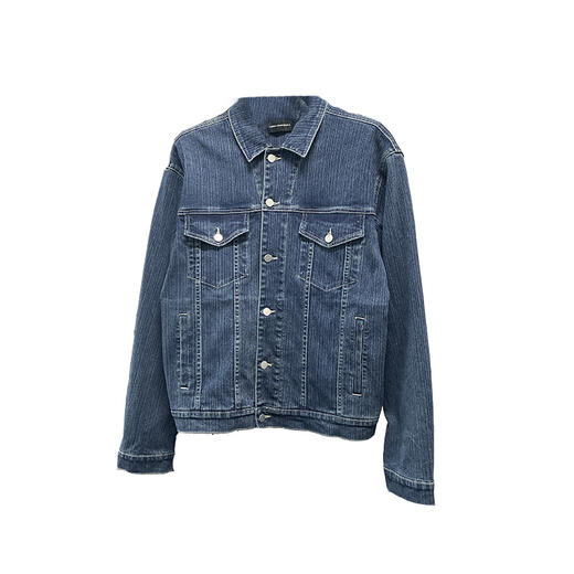 TERRAINCOGNITA2020G系列立体印花宽松廓形原牛百搭休闲牛仔夹克 商品图4