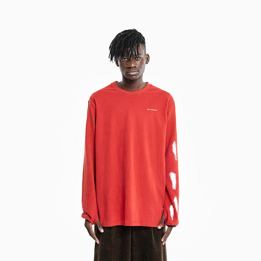 TERRA INCOGNITA 19AW2019新款手工刷漆质感刺绣套头卫衣秋冬男女 商品图0