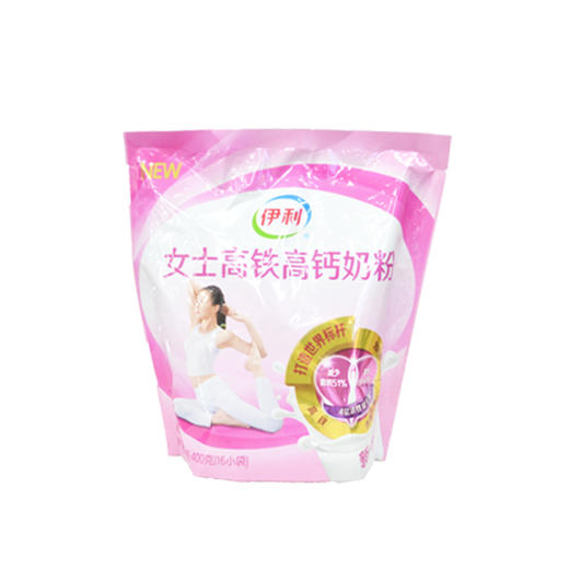 伊利女士高铁高钙奶粉400g（16小袋） 商品图0