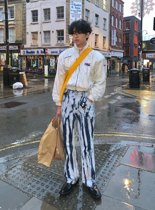 TERRAINCOGNITA2020SSG系列手工重工水洗微喇叭牛仔裤潮流男女款 商品图0