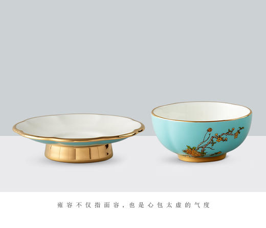 永丰源夫人瓷西湖蓝12头茶具 商品图2