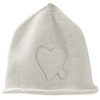 MODITEC 21春夏 爱心皮牌针织冷帽 双色粗针提花纽扣装饰针织帽 商品缩略图4