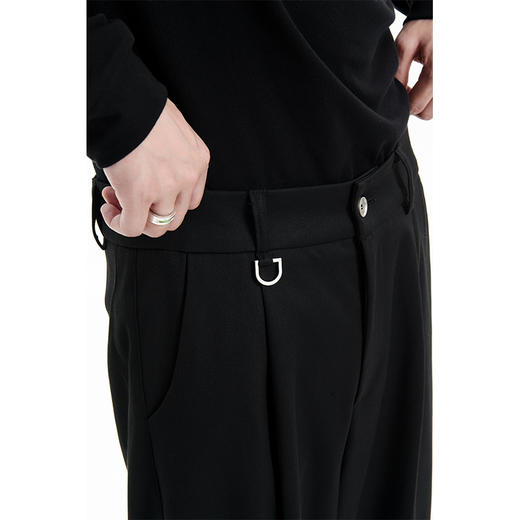 TERRAINCOGNITA2020G系列新款宽松休闲垂感九分西裤百搭男女同款 商品图2