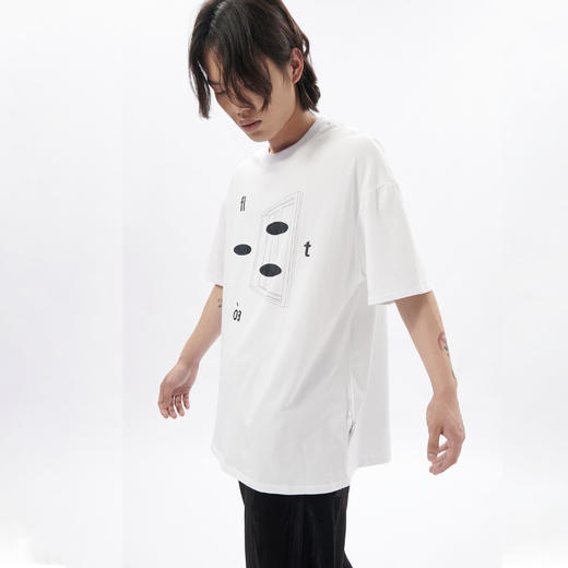 TERRAINCOGNITA2020SS宽松休闲漂浮主题印花T恤时尚百搭男女同款 商品图1