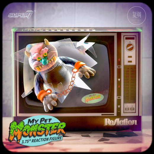 现货 Super7 我的小怪物 植绒怪物 My Pet Monster 商品图0