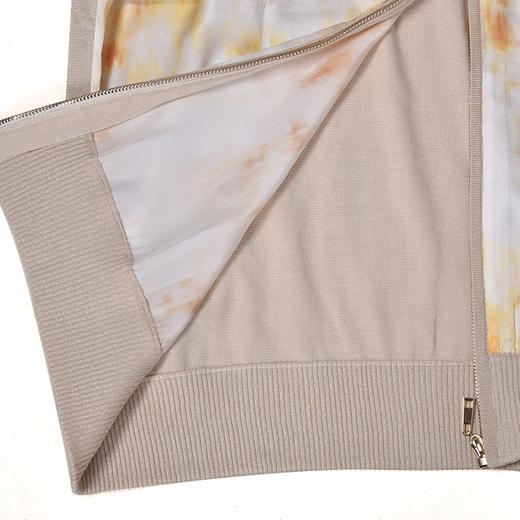 圣三利女装 桑蚕丝拼接针织开衫SL121M01 商品图7