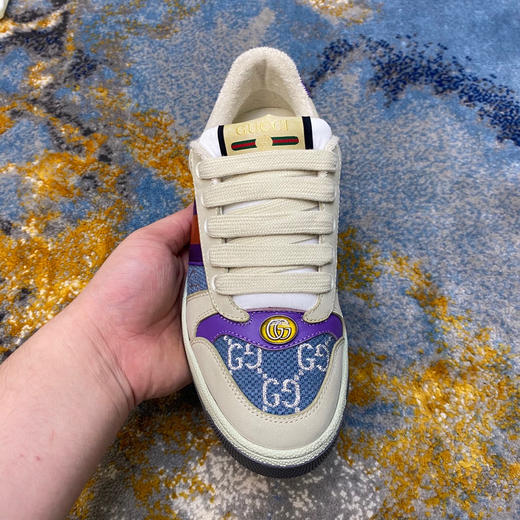 Gucci小脏鞋-蓝紫色 商品图5