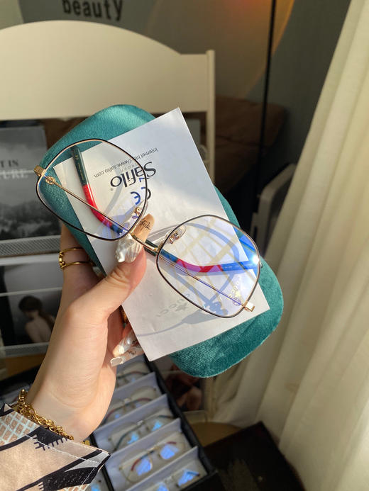 Gucci折角平光眼镜（倪妮同款） 商品图7