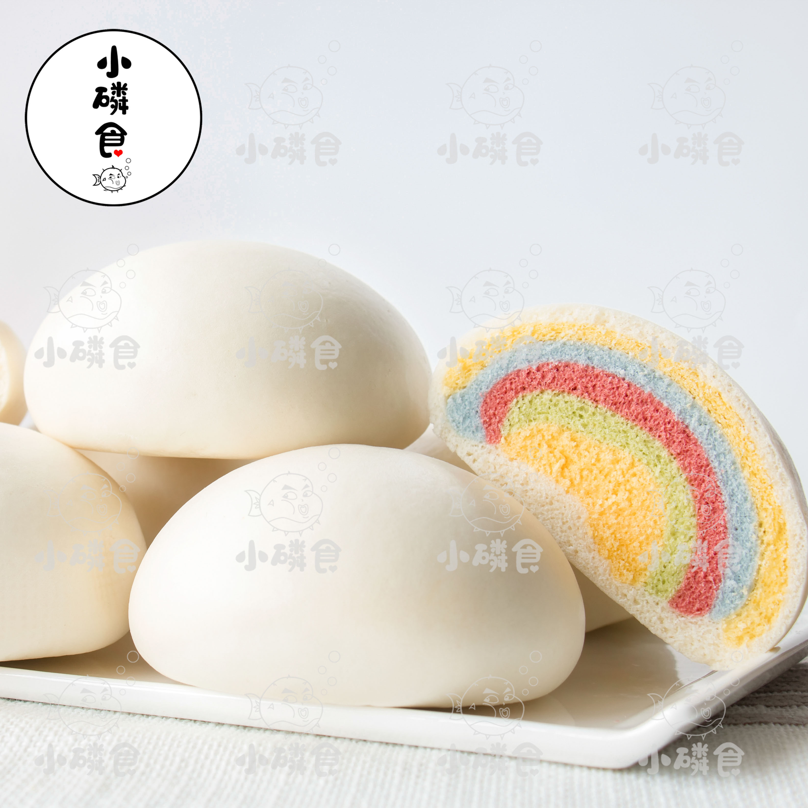 彩虹馒头（6个）

4月7日开始发货