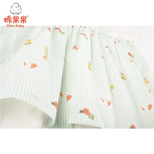 棉果果夏季女童背带裙连体衣连身衣哈衣M222728221296 商品图4