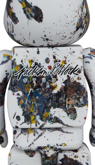 收藏系列 Be@rbrick 400%系列 Jackson Pollock Studio 泼墨 商品图2