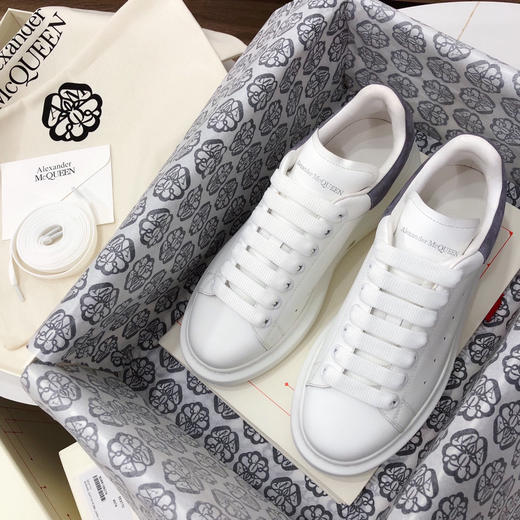 麦昆小白鞋.羊猄尾/灰色 商品图3